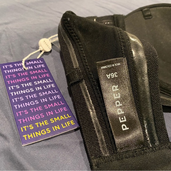 Strapless pepper bra black - Picture 4 of 4